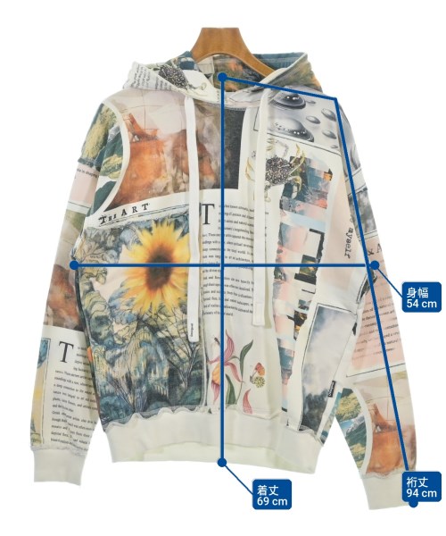 Desigual（デシグアル）パーカー 白 サイズ:M メンズ/2200704950078