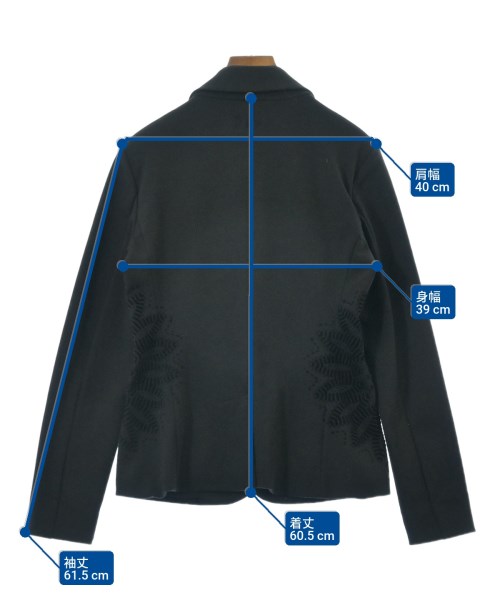 Desigual（デシグアル）テーラードジャケット 黒 サイズ:36(S位) レディース/2200665437014