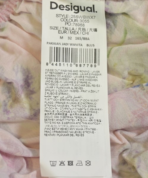 Desigual（デシグアル）ブラウス ピンク サイズ:M レディース/2200724133406