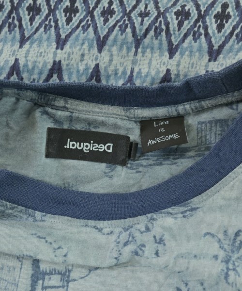 Desigual（デシグアル）Tシャツ・カットソー 青 サイズ:XL メンズ/2200732932046