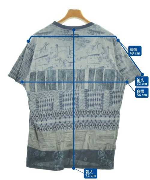 Desigual（デシグアル）Tシャツ・カットソー 青 サイズ:XL メンズ/2200732932046