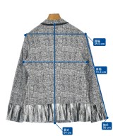 Desigual（デシグアル）テーラードジャケット グレー サイズ:38(M位) レディース/2200717976058