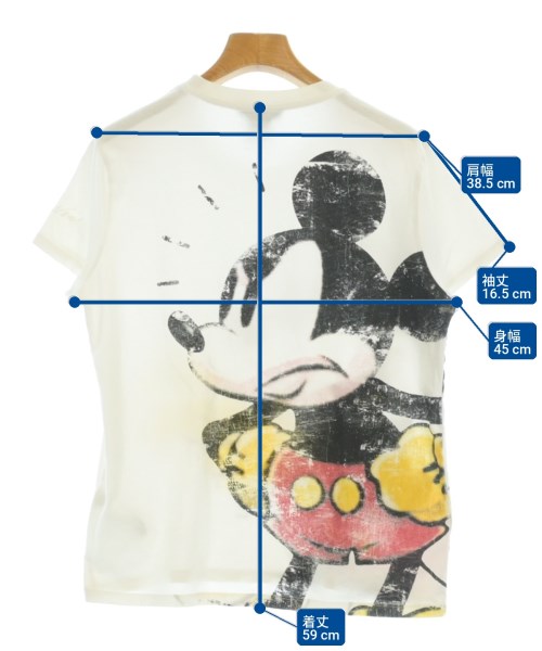 Desigual（デシグアル）Tシャツ・カットソー 白 サイズ:M レディース/2200720315295