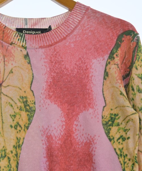 Desigual（デシグアル）ニット・セーター ピンク サイズ:S レディース/2200726544132
