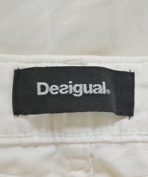 Desigual（デシグアル）デニムパンツ 白 サイズ:44(XL位) レディース/2200676401042