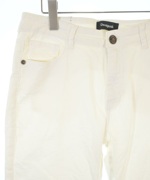 Desigual（デシグアル）デニムパンツ 白 サイズ:44(XL位) レディース/2200676401042