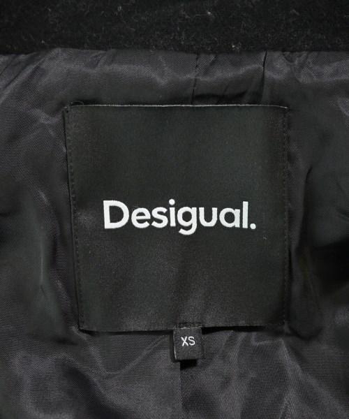 Desigual（デシグアル）ピーコート 黒 サイズ:XS レディース/2200693165019