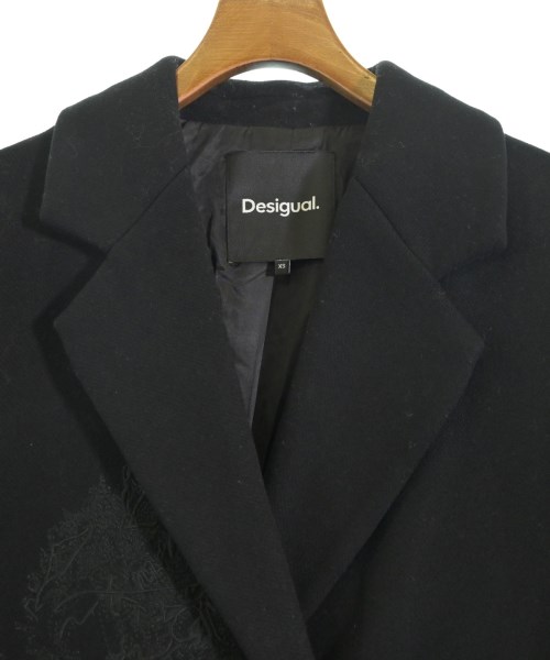 Desigual（デシグアル）ピーコート 黒 サイズ:XS レディース/2200693165019