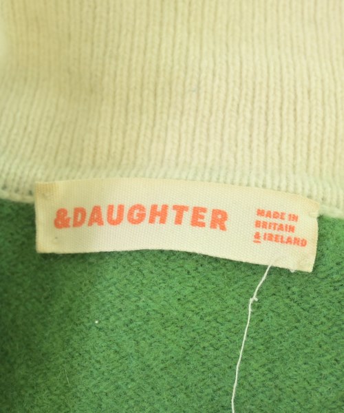 &Daughter（アンドドーター）ニット・セーター 緑 サイズ:M レディース/2200716479024