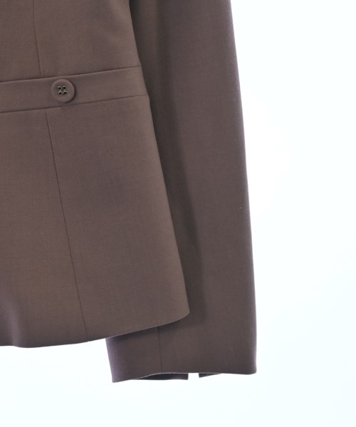 AKIKO OGAWA.（アキコオガワ）ノーカラージャケット 赤 サイズ:38(M位) レディース/2200658624032