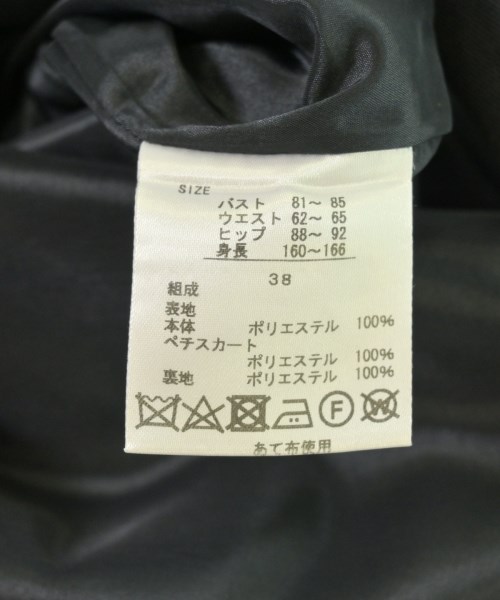 AKIKO OGAWA.（アキコオガワ）ワンピース 黒 サイズ:38(M位) レディース/2200711110021