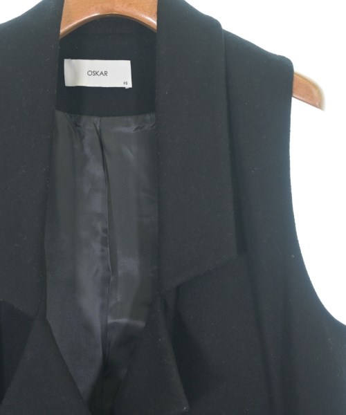 OSKAR（オスカー）ベスト 黒 サイズ:XS レディース/2200667320024