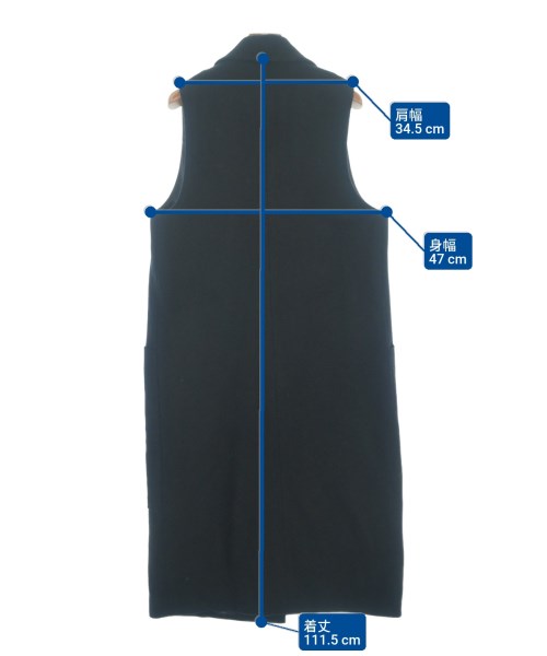 OSKAR（オスカー）ベスト 黒 サイズ:XS レディース/2200667320024