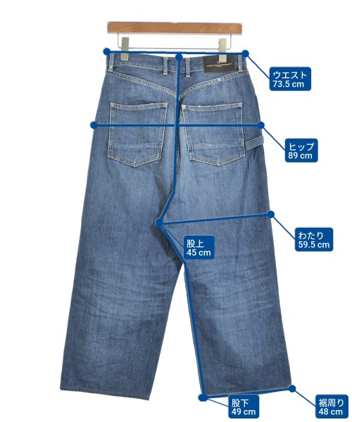 GOLDEN GOOSE（ゴールデングース）デニムパンツ 青 サイズ:-(L位) レディース/2200625668090