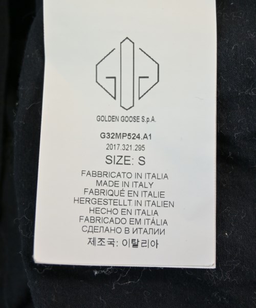 GOLDEN GOOSE（ゴールデングース）Tシャツ・カットソー 黒 サイズ:S レディース/2200626936983