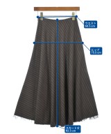 GOLDEN GOOSE（ゴールデングース）ロング・マキシ丈スカート 茶 サイズ:XS レディース/2200610804014