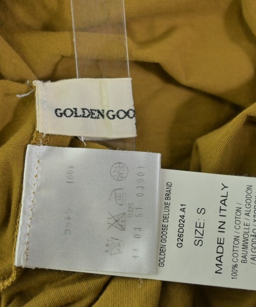 GOLDEN GOOSE（ゴールデングース）Tシャツ・カットソー 黄 サイズ:S レディース/2200617812111