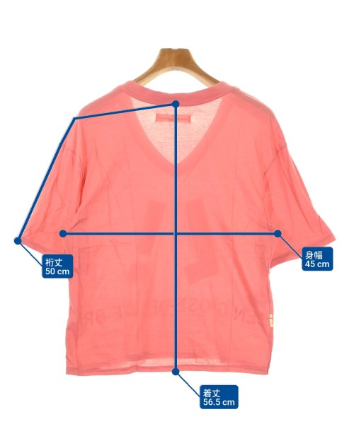 GOLDEN GOOSE（ゴールデングース）Tシャツ・カットソー ピンク サイズ:S レディース/2200691490090