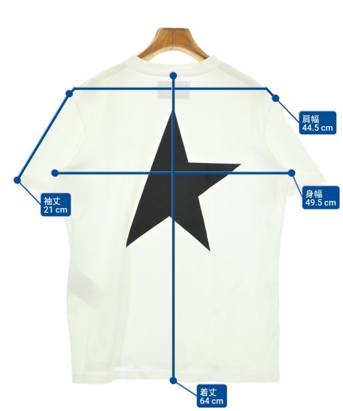 GOLDEN GOOSE（ゴールデングース）Tシャツ・カットソー 白 サイズ:S レディース/2200687886043