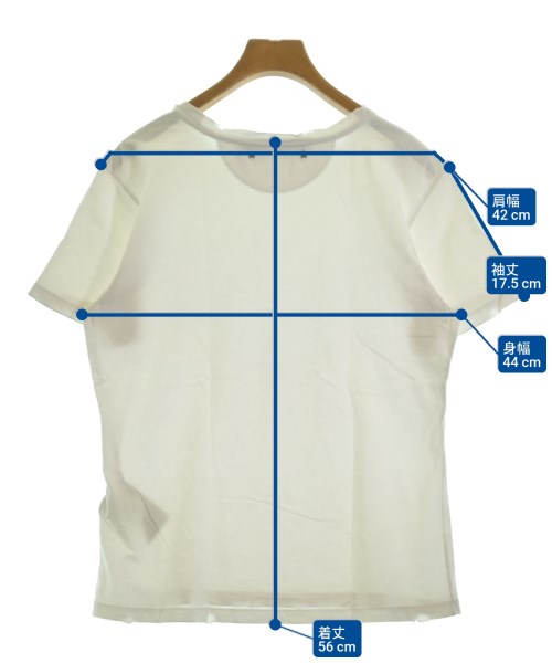 GOLDEN GOOSE（ゴールデングース）Tシャツ・カットソー 白 サイズ:M レディース/2200687886050