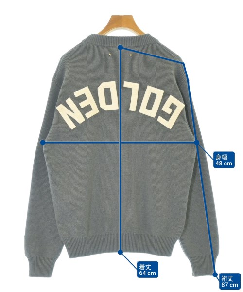 GOLDEN GOOSE（ゴールデングース）ニット・セーター グレー サイズ:F レディース/2200657935146