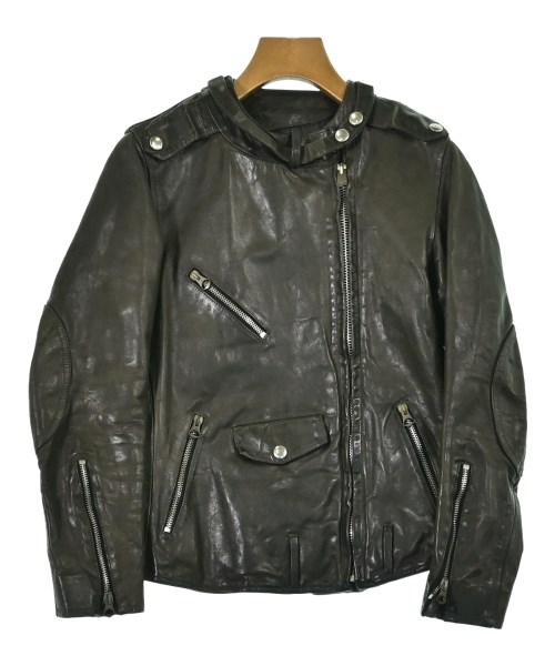 GOLDEN GOOSE(ゴールデングース)ライダース 緑 サイズ:XS/2200655228042