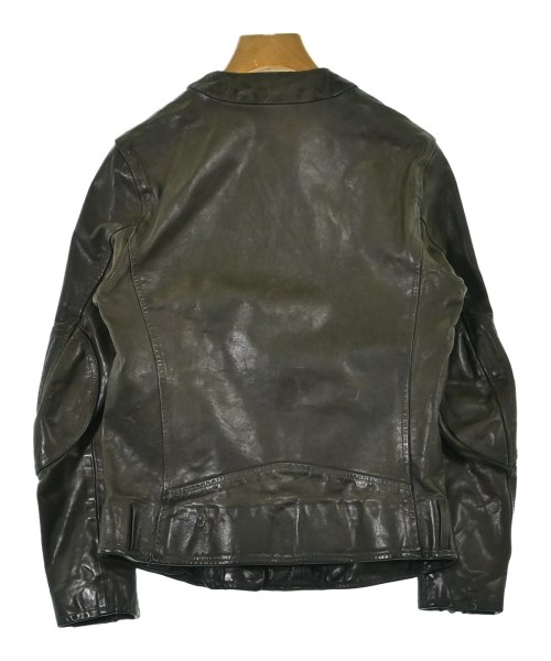 GOLDEN GOOSE（ゴールデングース）ライダース 緑 サイズ:XS レディース/2200655228042