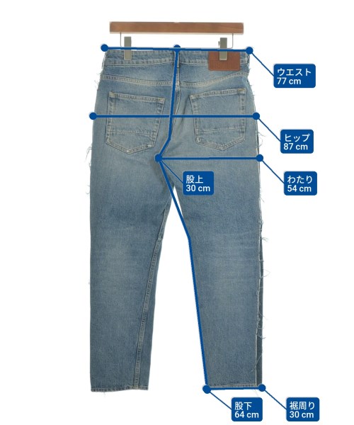 GOLDEN GOOSE（ゴールデングース）デニムパンツ 青 サイズ:26(M位) レディース/2200648512042