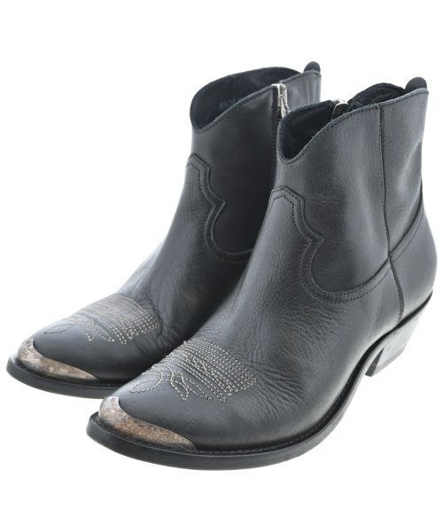 GOLDEN GOOSE(ゴールデングース)ブーツ 黒 サイズ:37(24cm位)/2200646709024
