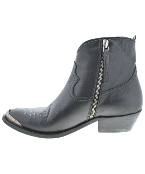 GOLDEN GOOSE（ゴールデングース）ブーツ 黒 サイズ:37(24cm位) レディース/2200646709024