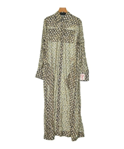 GOLDEN GOOSE(ゴールデングース)シャツワンピース ベージュ サイズ:40(M位)/2200668447102