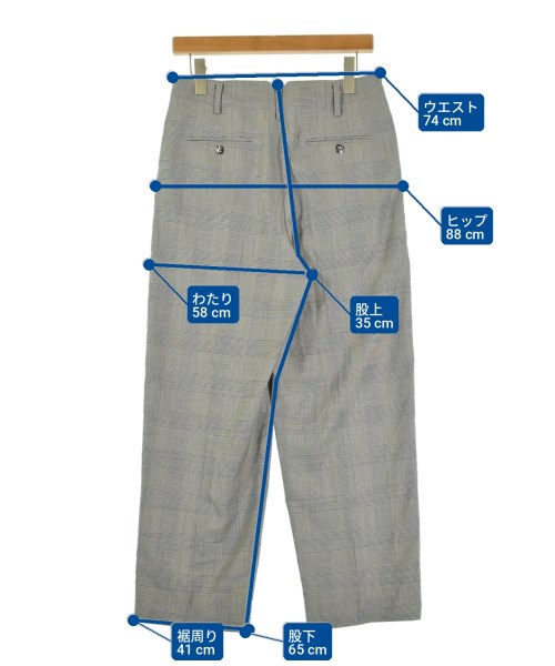 GOLDEN GOOSE（ゴールデングース）スラックス グレー サイズ:XS レディース/2200715486153