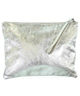 Mika Sarolea（ミカサロレア）クラッチバッグ シルバー サイズ:- レディース/2200653173108