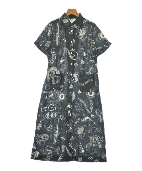 machiko jinto(マチコジント)シャツワンピース 黒 サイズ:40(M位)/2200657885045