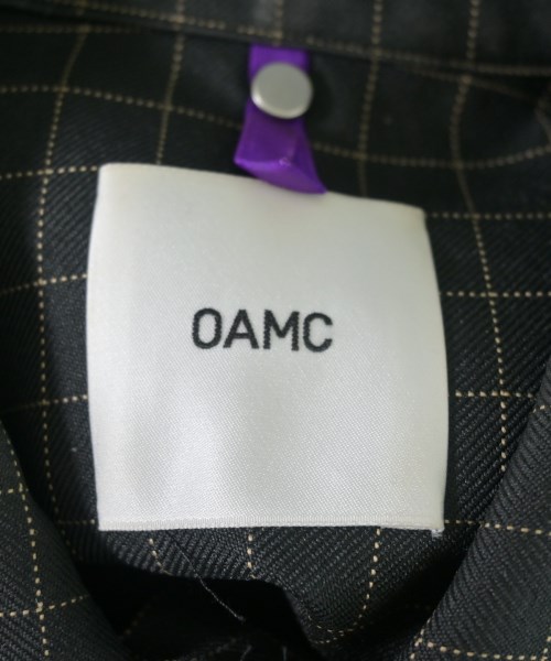OAMC（オーエーエムシー）カジュアルシャツ 黒 サイズ:S メンズ/2200637591010