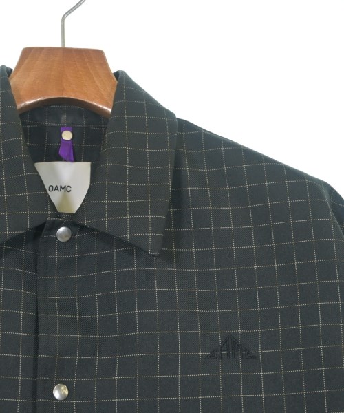 OAMC（オーエーエムシー）カジュアルシャツ 黒 サイズ:S メンズ/2200637591010