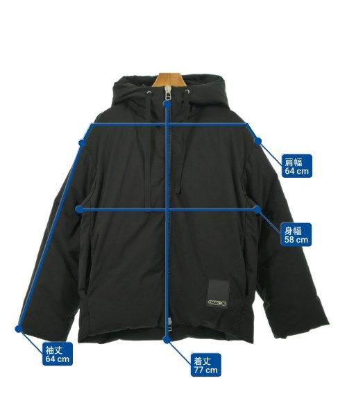 OAMC（オーエーエムシー）ダウンジャケット/ダウンベスト 黒 サイズ:S メンズ/2200639600017