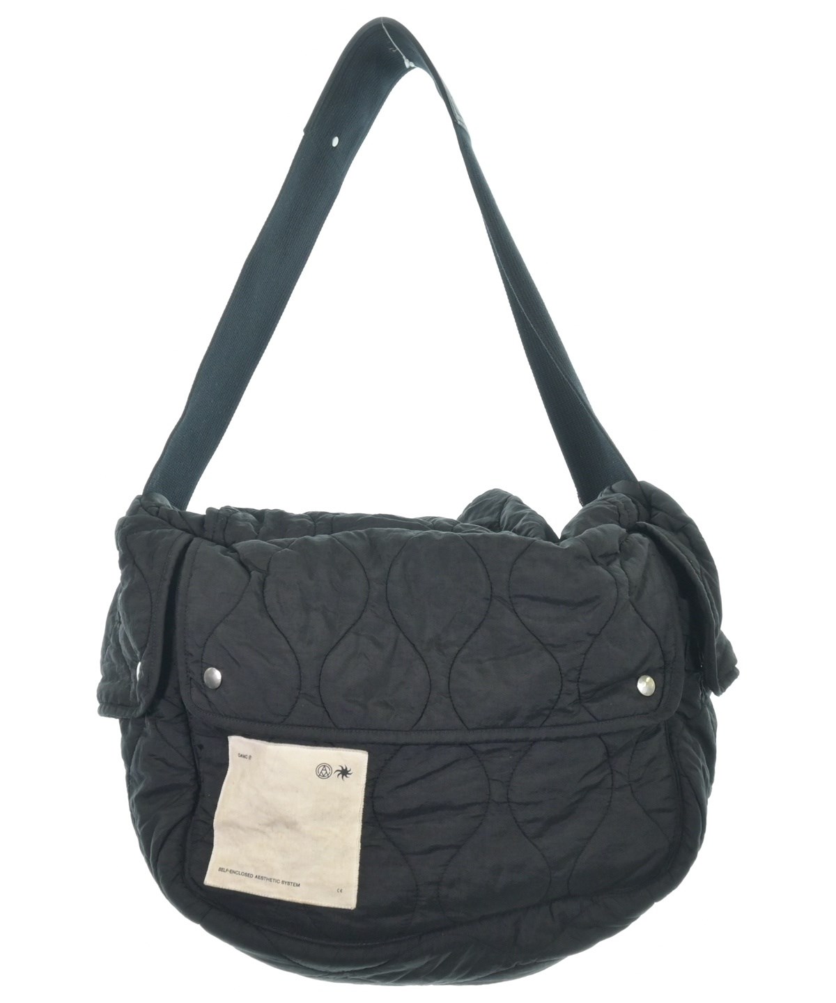 OAMC ブラック ショルダーバッグ OAMC（オーエーエムシー）ショルダーバッグ 黒 サイズ:- メンズ