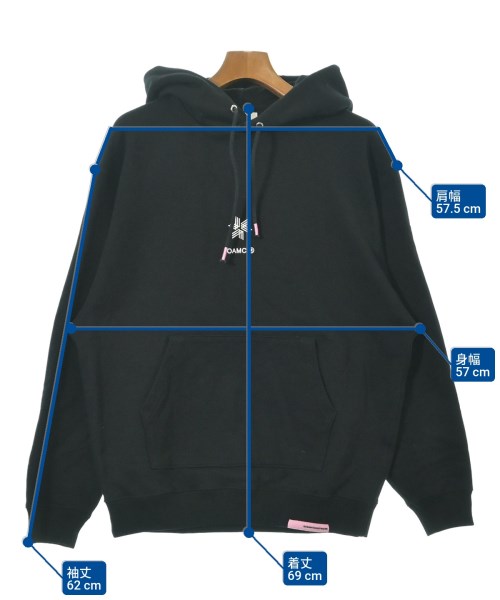 OAMC（オーエーエムシー）パーカー 黒 サイズ:2(M位) メンズ/2200640724023