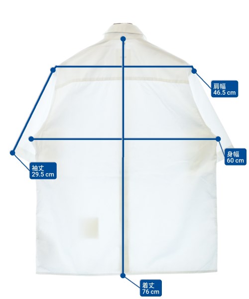 OAMC（オーエーエムシー）カジュアルシャツ 白 サイズ:S メンズ/2200623375037