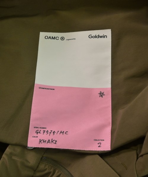 OAMC（オーエーエムシー）ショートパンツ カーキ サイズ:2(M位) メンズ/2200625838028