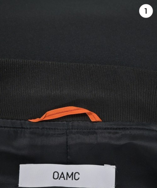 OAMC（オーエーエムシー）ミリタリーブルゾン 黒 サイズ:M メンズ/2200633784041