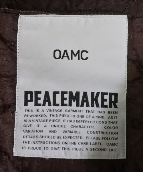 OAMC（オーエーエムシー）カジュアルジャケット 茶 サイズ:M メンズ/2200610297014