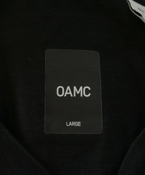 OAMC（オーエーエムシー）Tシャツ・カットソー 黒 サイズ:L メンズ/2200611705082