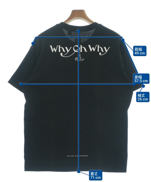 OAMC（オーエーエムシー）Tシャツ・カットソー 黒 サイズ:L メンズ/2200611705082