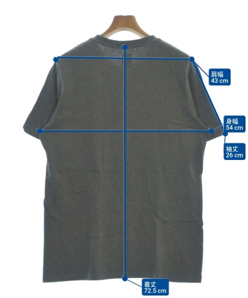 OAMC（オーエーエムシー）Tシャツ・カットソー グレー サイズ:M メンズ/2200611705150