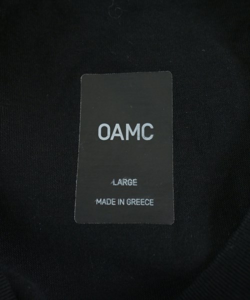OAMC（オーエーエムシー）Tシャツ・カットソー 黒 サイズ:L メンズ/2200615995069