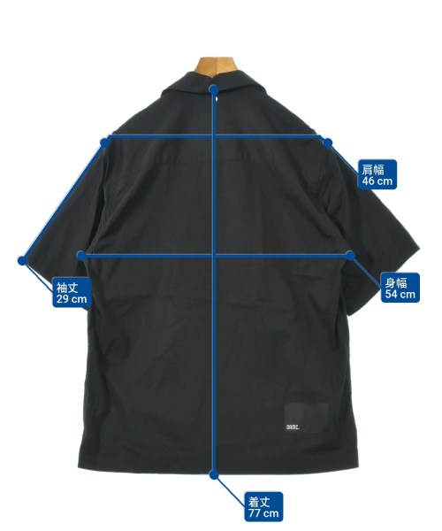 OAMC（オーエーエムシー）カジュアルシャツ 黒 サイズ:M メンズ/2200618949144