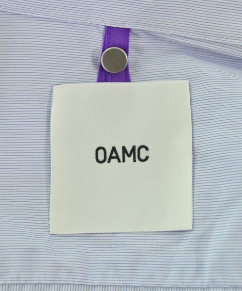 OAMC（オーエーエムシー）カジュアルシャツ 青 サイズ:S メンズ/2200671837075