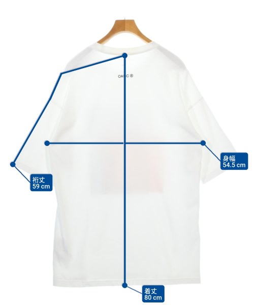 OAMC（オーエーエムシー）Tシャツ・カットソー 白 サイズ:M メンズ/2200672861239